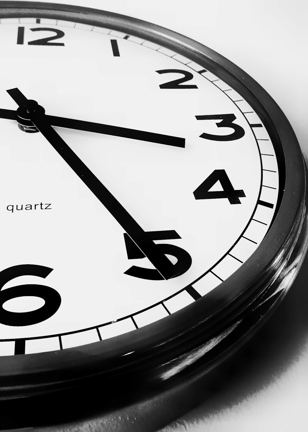 clock ticking close up